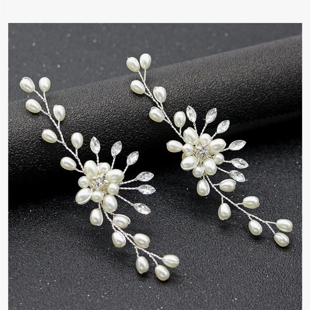 Wedding Bridal Shoe Clips - Picture 2 of 10